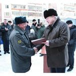 Награждены ликвидаторы ЧС на Сибирской, 33