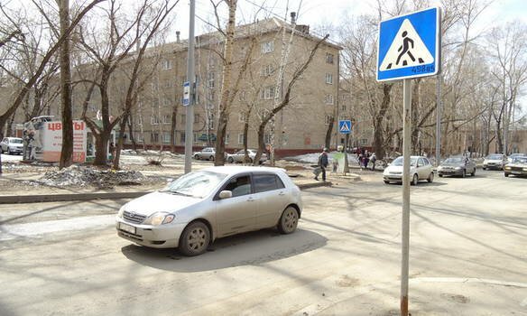 29-летний водитель сбил первоклассницу на пешеходном переходе