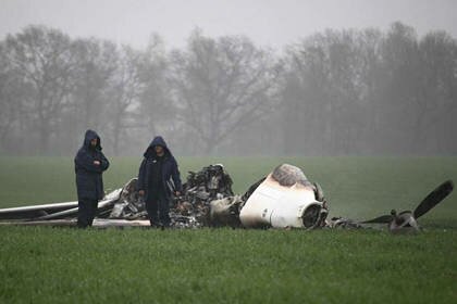 При крушении самолета в Германии погибли четыре человека